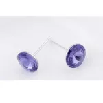 Cseresznye alakú ékszer szett, Tanzanite, Swarovski köves