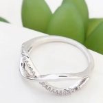 Cirkónia köves gyűrű, 8,5