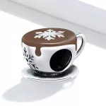 Ezüst charm, kávéscsésze