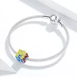 Ezüst charm, Rubik-kocka