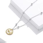 Ezüst nyaklánc bivalyos medállal