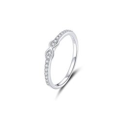 Ezüst gyűrű, végtelen, 6
