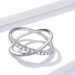 Ezüst gyűrű, dupla, 8