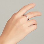 Ezüst gyűrű, dupla, 8