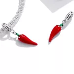 Ezüst charm, chilipaprika