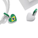 Ezüst charm, Brazília
