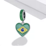 Ezüst charm, Brazília