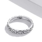 Női gyűrű, ezüst, vintage, 8