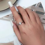 Ezüst gyűrű, opál, 6