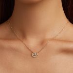 Ezüst nyaklánc, Nap és Hold