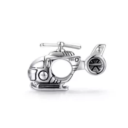 Ezüst charm, helikopter
