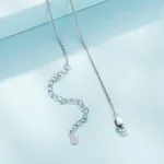 Ezüst nyaklánc, hegy medállal