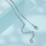 Ezüst nyaklánc lajhár medállal