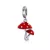 Ezüst charm, gomba