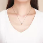 Ezüst charm, méhecske