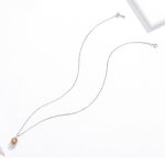 Ezüst nyaklánc makk medállal