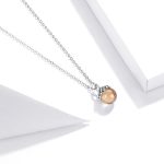 Ezüst nyaklánc makk medállal