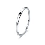 Ezüst gyűrű fekete szívvel, 8