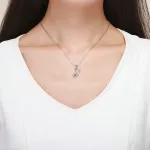 Ezüst charm, hegedű