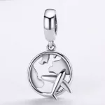 Ezüst charm, repülő