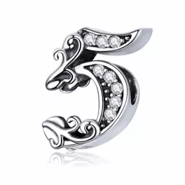 Ezüst charm, 5-ös szám