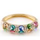 Köves karperec, Multicolor, Swarovski köves