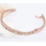 Kocka köves karperec, Crystal GSHA, Swarovski köves