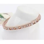 Kocka köves karperec, Crystal GSHA, Swarovski köves