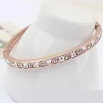 Kocka köves karperec, Kristály, Swarovski köves