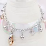 Elegáns köves karkötő, Crystal GSHA, Swarovski köves