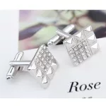 Mandzsettagomb, szögletes, kristály