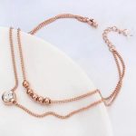 Dupla bokalánc, Swarovski köves