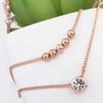 Dupla bokalánc, Swarovski köves