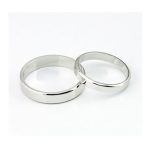 Ezüst férfi karikagyűrű, 10