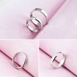 Ezüst női karikagyűrű, 7