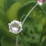Láthatatlan láncos nyaklánc, Kristály, Swarovski köves