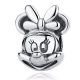 Ezüst Minnie egér charm 