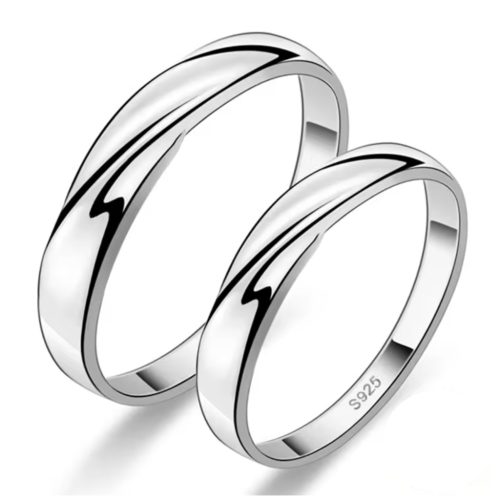 925 sterling ezüst karikagyűrű, férfi 10
