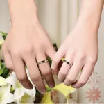 925 sterling ezüst karikagyűrű, női 7