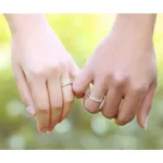 Ezüst férfi karikagyűrű, 12