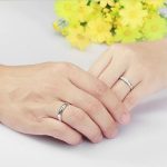 Férfi karikagyűrű, ezüst, állítható