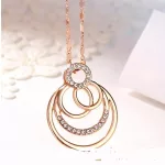 Karika ékszer szett, Swarovski köves