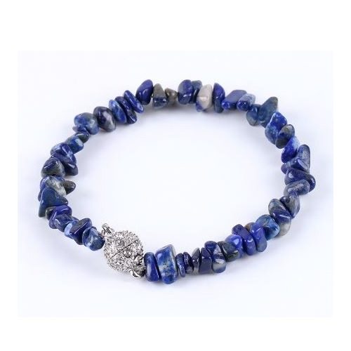 Meditációs karkötő, lápisz lazuli 