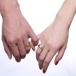 Férfi karikagyűrű nemesacélból, arany, 12