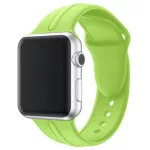 Apple watch óraszíj, szilikon, 42 mm, zöld