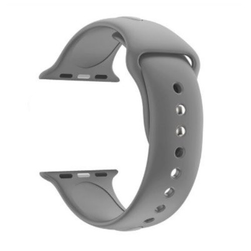 Apple watch óraszíj, szilikon, 42 mm, szürke