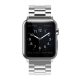 Apple watch óraszíj, nemesacél, 38 mm, ezüst