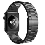 Apple watch óraszíj, nemesacél, 38 mm, fekete