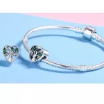 Ezüst charm, életfa