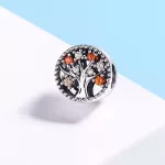 Ezüst charm, életfa